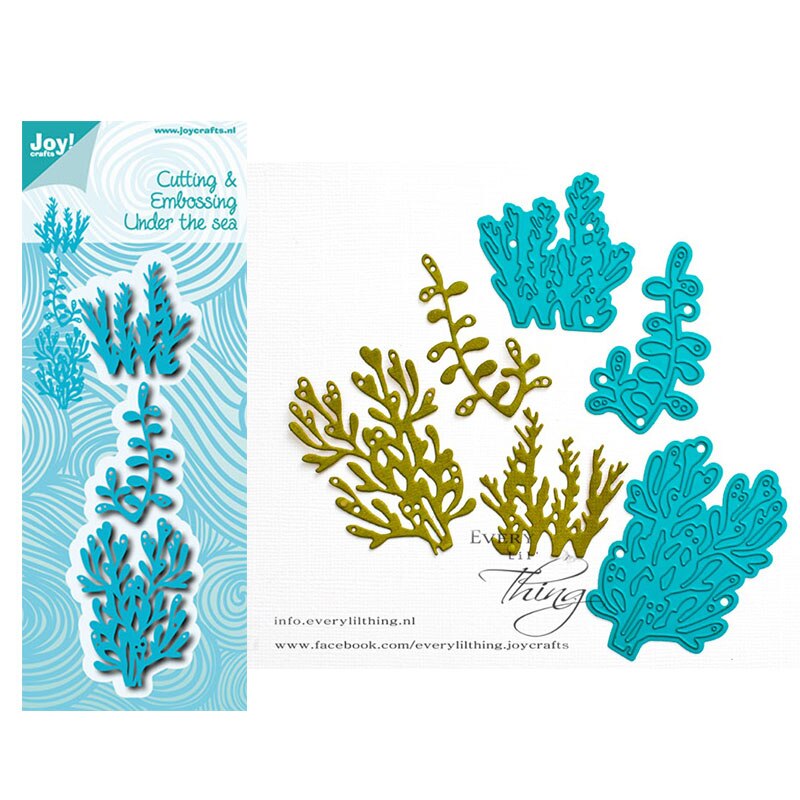 CH Ocean World 3D Stitched DIY Scrapbooking Stamps Craft Embossing Die Cut Making Stencil Template: 6