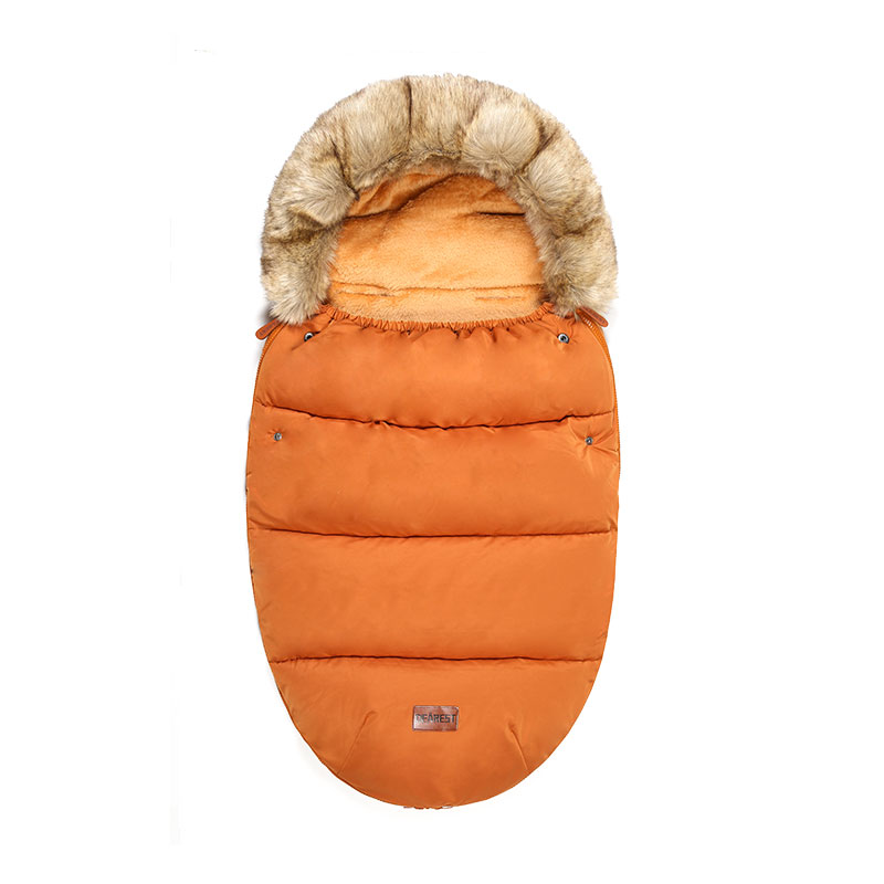 Neugeborenen Warme Schlaf Umschlag Schlaf Winter Baby Kinderwagen Schlafsack Verdicken Warme Kleinkind Kinderwagen FußSack Rollstuhl: Orange