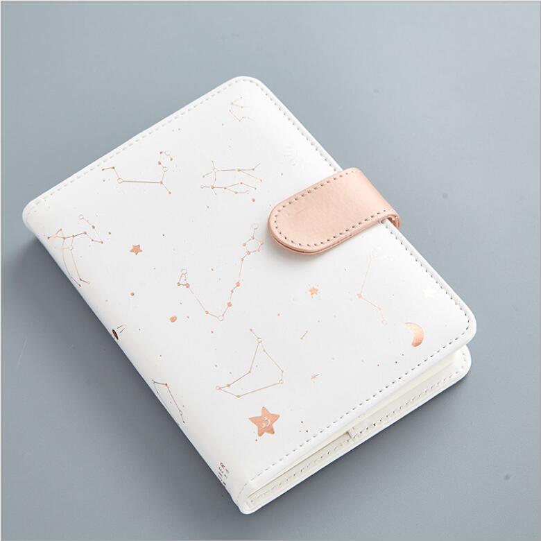 HERCHR Cuaderno vintage, 72 hojas/144 páginas, cuaderno de viaje de