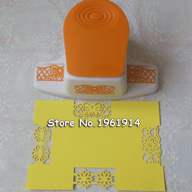 Large fancy flower border punch edge of the embossing machine handmade device DIY paper cutter Handmade scrapbooking