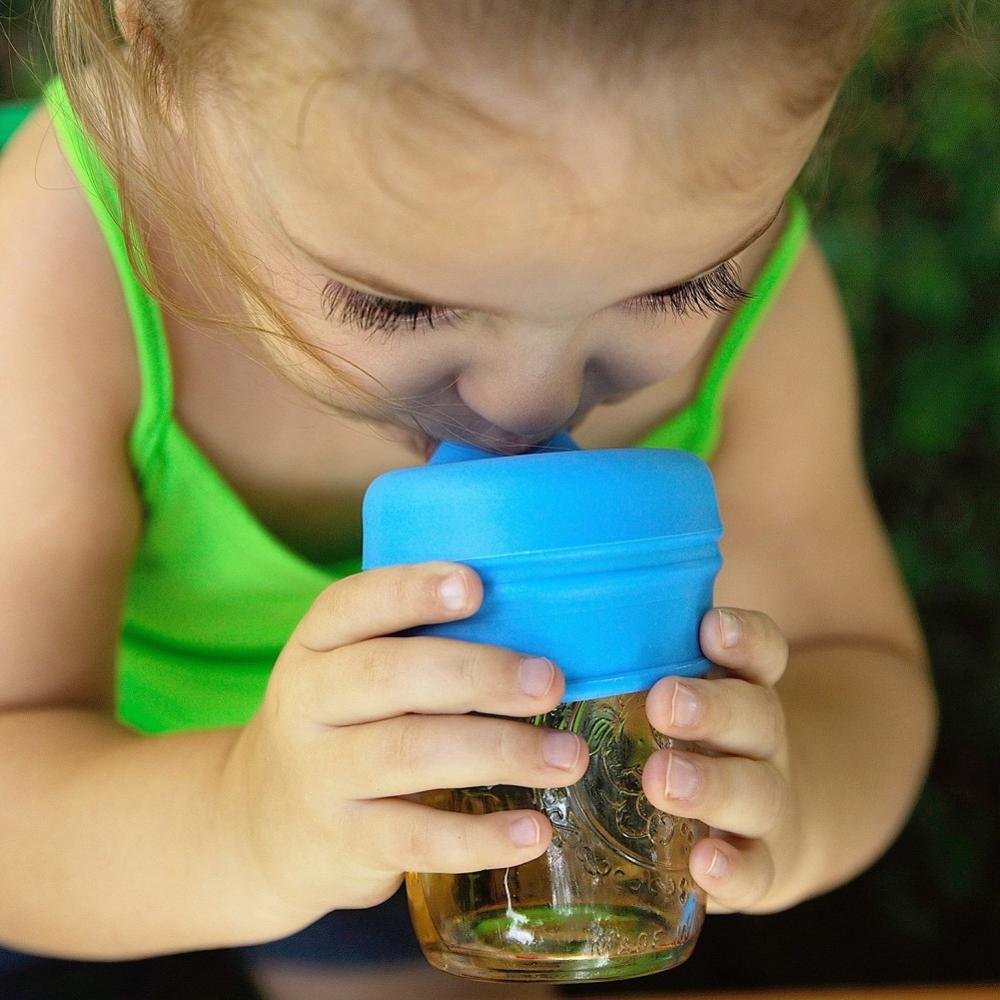 Baby Drinkware Rvs Sippy Cups Voor Peuters & Kids Met Siliconen Sippy Cup Deksels Effen Voeden Bekers BPA Gratis
