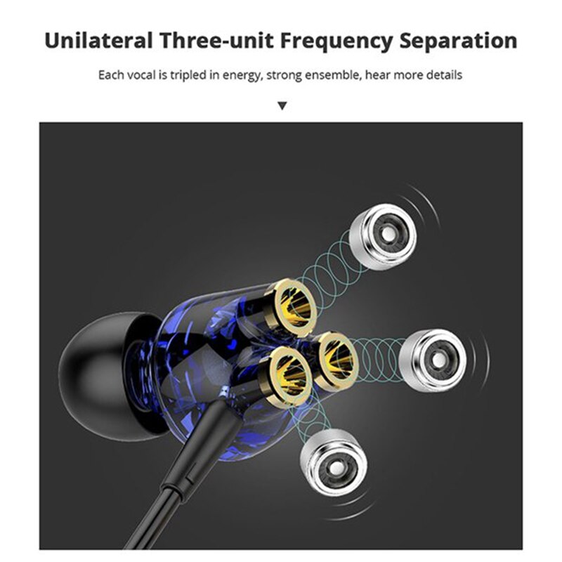 Subwoofer stereo hoofdtelefoon in-ear zes-unit driver & externe cd dvd-drive usb 3.0 type-c dvd-speler ultradunne brander