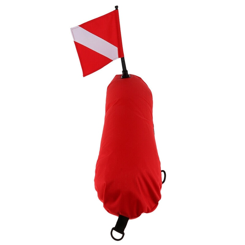 -oppustelig dykningssignal float bøje dyk dyk flag dykker ned banner