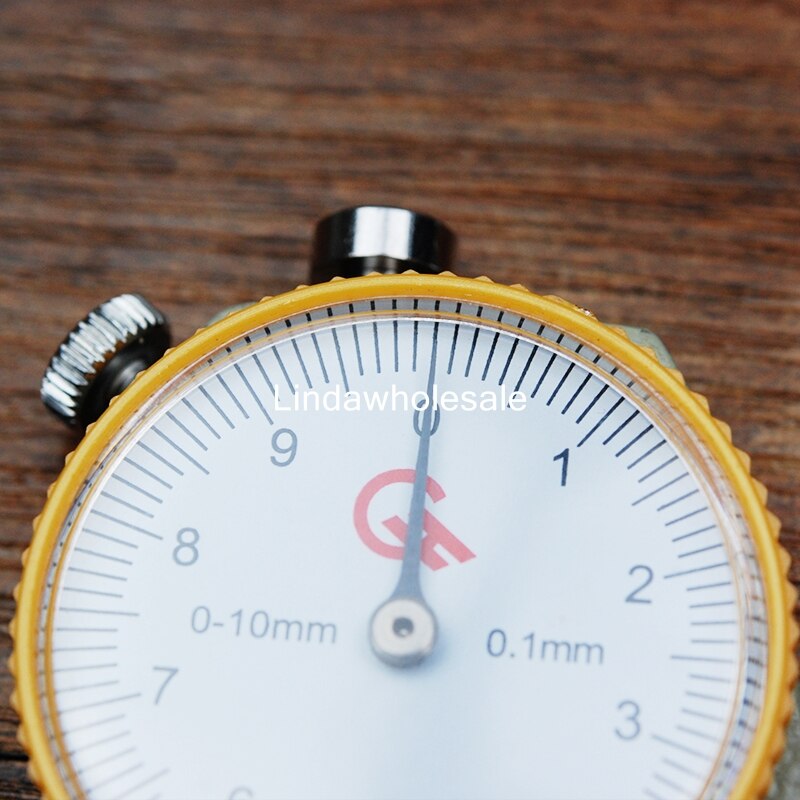 Leather Thickness 0-10mm Gauge,DIY handmade leather thickness measuring accuracy 0.1mm,leather tools