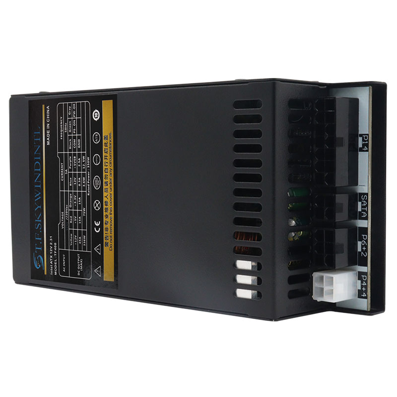 SOLO alimentatore 220V Flex ATX 350W Alimentatore completamente modulare Full Voltage 220V AC Full Power per sistema POS AIO Alimentazione di gioco desktop