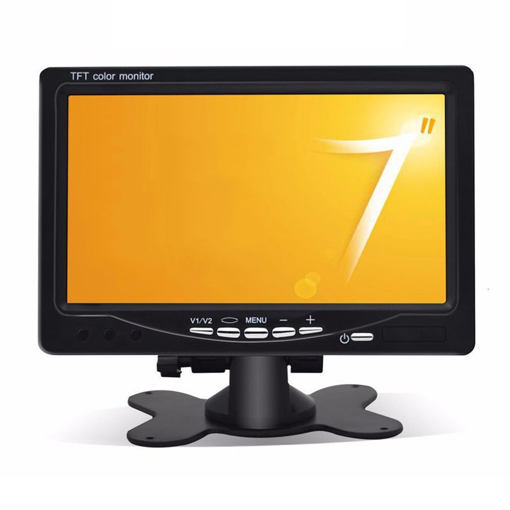 7 Inch Car Monitoring Car Bracket Monitoring Visual Reversing Image Car Parts Car LCD Monitoring Devices