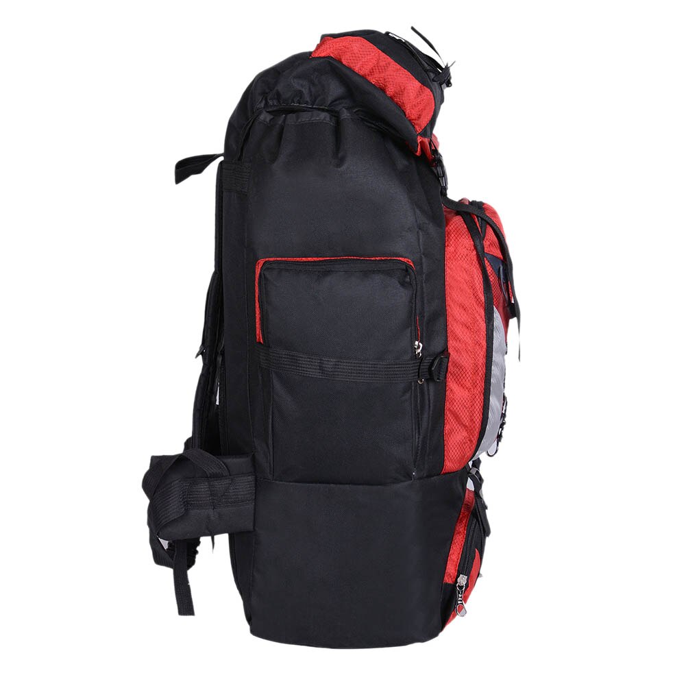 Unisex stor vattentät resa ryggsäck vandring camping ryggsäck vandring bagage väska sport resor 80l