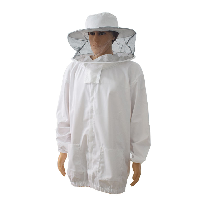 Bee Jacket Beekeeping Suit Beekeeper Jacket with Self Supporting Veil Beekeeper Jacket Protective Clothing Anti Bee