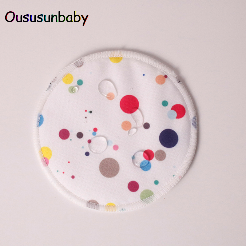 Oususunbaby 24 teile/los Mehrweg Bambus Brust Pads Organischen Bambus Brust Pad Pflege Pads Wasserdicht Waschbar Fütterung Pad Für Mutter