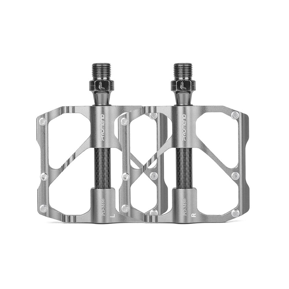 PROMEND Mtb Pedal Quick Release Road Bicycle Pedal Anti-slip Ultralight Mountain Bike Pedals Carbon Fiber 3 Bearings Pedale Vtt