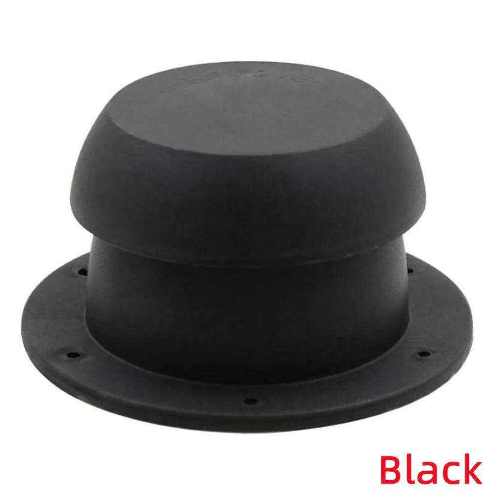 Rv Paddestoel Kop Air Vent Top Gemonteerde Uitlaat Ventilator Ronde Ventilatie Ventilatie Regendop Camper Accessoires Nieuw: Black