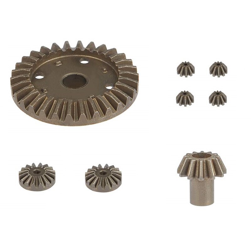 Upgrade Metall Getriebe 30T 16T 10T Differential Fahren Getriebe für Wltoys 144001 12428 12429 12423 12429 RC auto Ersatzteile: Default Title