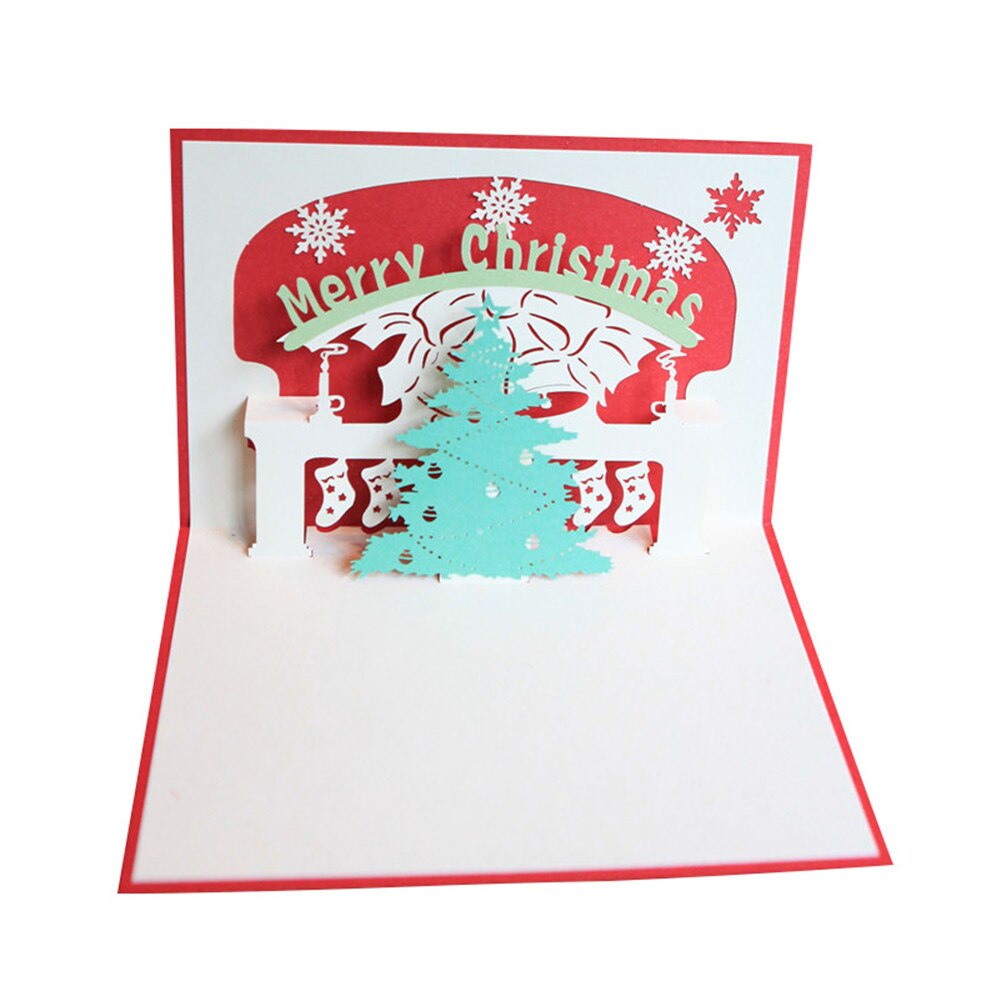 Bricolage détails sur 3d Pop Up carte noël voeux bébé heureux bureau à la main décoration accessoires # p30: B