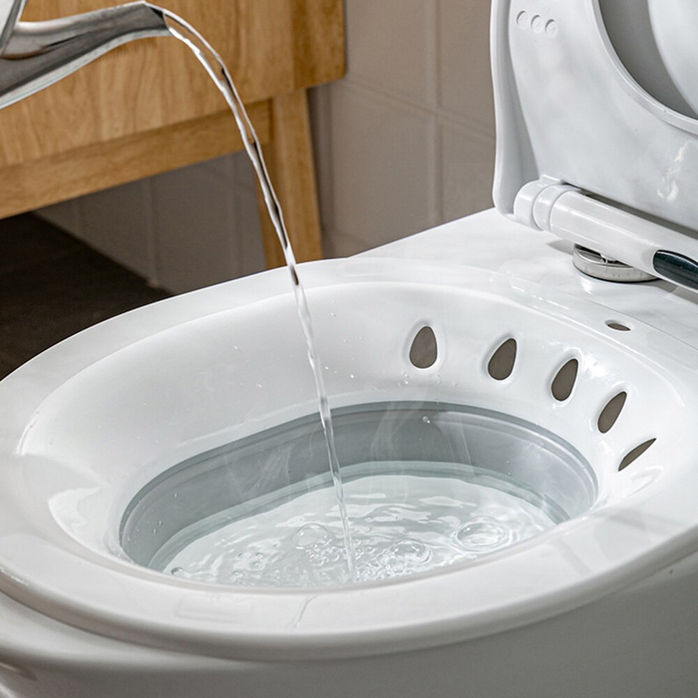 1 Pc pieghevole donna bidet portatile femminile parte privata in gravidanza lavare il culo lavabo vasino adulto maternità Toilette (Rando