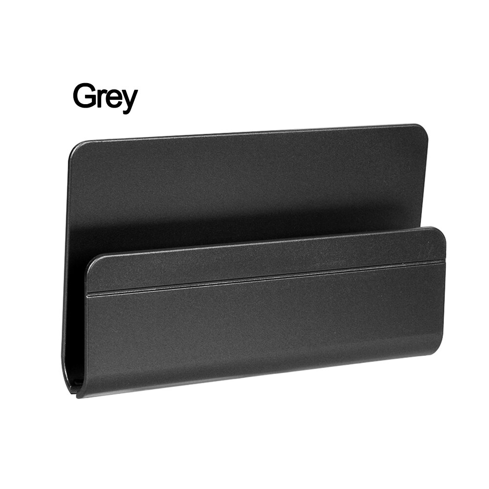 Support mural suspendu pour téléphone portable, étagère suspendue multifonctionnelle, outils de rangement et d'organisation à domicile, 1 pièce: grey