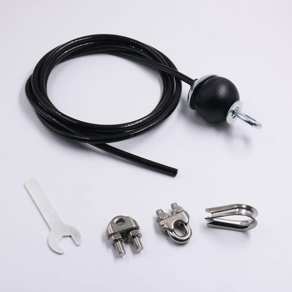 2/2.5/3 meter gym kabel wire reb kraftige stål udskiftningsdele til hjemmegymnastik fitness kabel remskive tilbehør dia 6mm