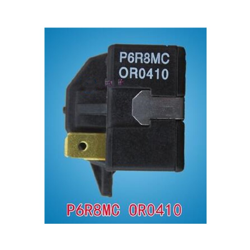 1 pin PTC Starter Compressor Relay P6R8MC 0R0410 Fit for Refrigerator Dehumidifier
