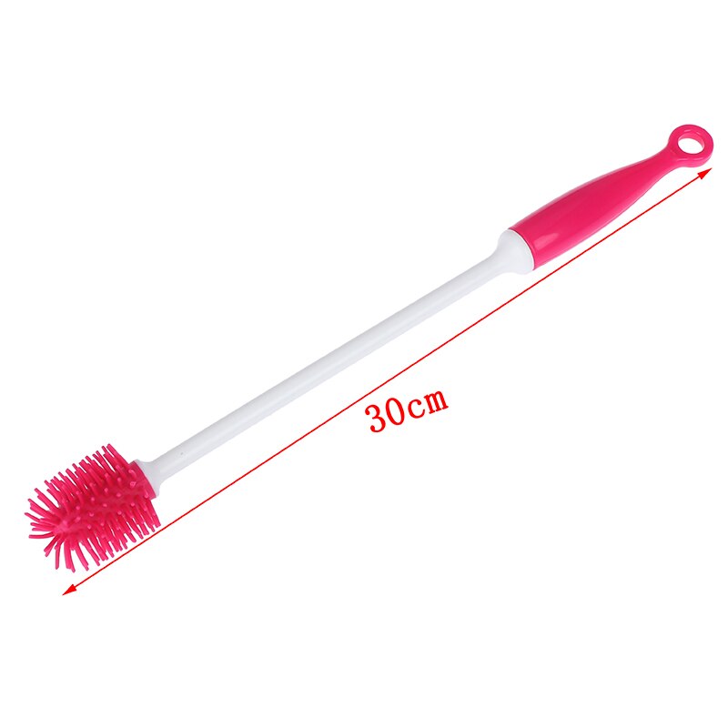 1PCS Bottle Brush For Baby Bottles Scrubbing Silicone Cleaning Tool Kitchen Cleaner For Washing Cleaning
