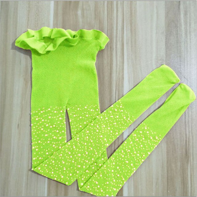 Kids Baby Meisje Strass Netkousen Kinderen Meisje Mesh Panty Pailletten Pearl Hollow Out Panty Meisje Kousen: F