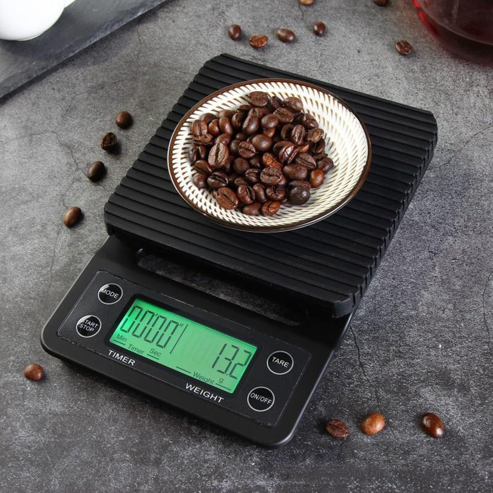 Coffee Scale with LED Display Drip Coffee Scale With Timer Scale Portable Measuring Tools for Kitchen