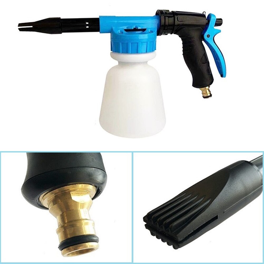 Low Pressure Washer Snow Cleaning Foam Nozzles Spray Lance Car Washing Soap Gun Adapter Adjustable Multi Foam Sprayer Accessorie