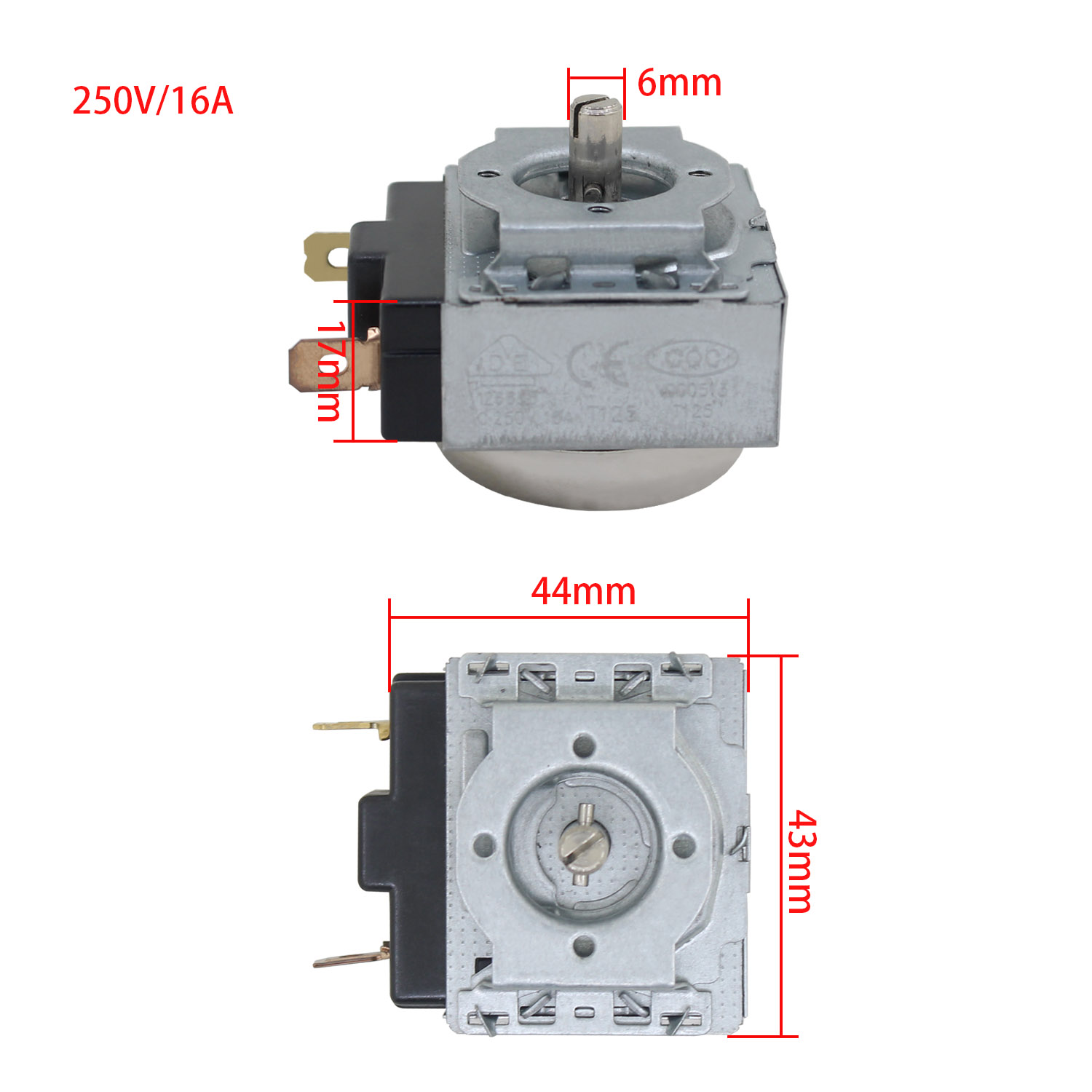 switch accessories DKJ/1-60 Electric Oven Timer mechanical oven timer 60 minutes with bell mechanical timer