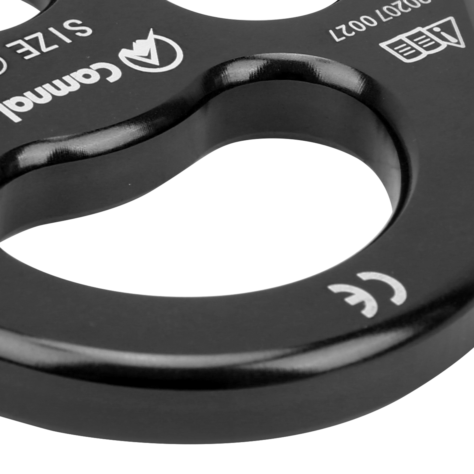 3 Holes Force Rigging Plate Alluminum Alloy Anchor Divider Finger Force Plate Outdoor Climbing Rescue Equipment