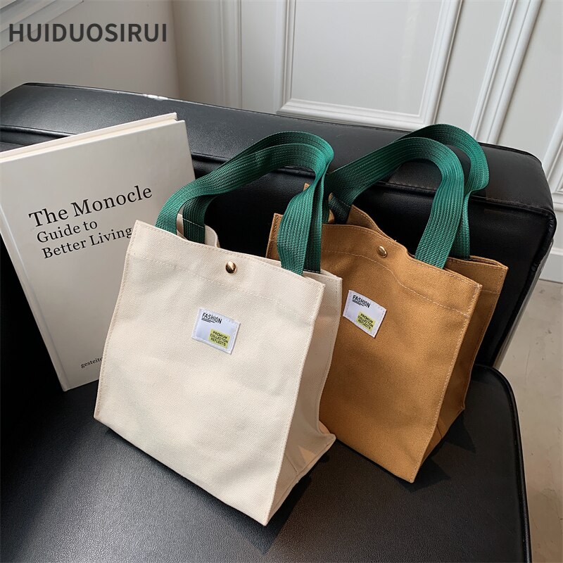 Portemonnees En Handtassen Voor Vrouwen Grote Capaciteit School Book Tassen Tiener Meisjes Winkelen Tote Dames Canvas Schoudertas 2022