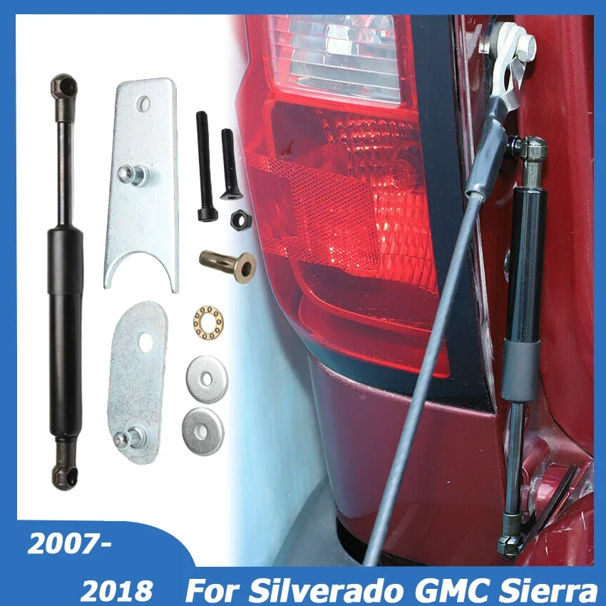 Voor chevrolet silverado gmc sierra 1500/2500 hd/3500 hd 2007 achterste gasveer liftsteun schokdemper auto accessoires
