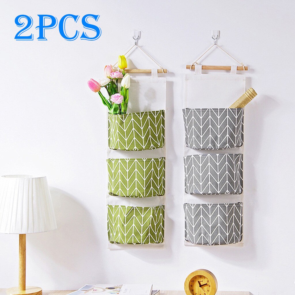 25 #3 Grids Muur Opknoping Opbergtas Organizer Speelgoed Container Decor Pocket Pouch Grids Muur Opknoping Opbergtas Organizer speelgoed