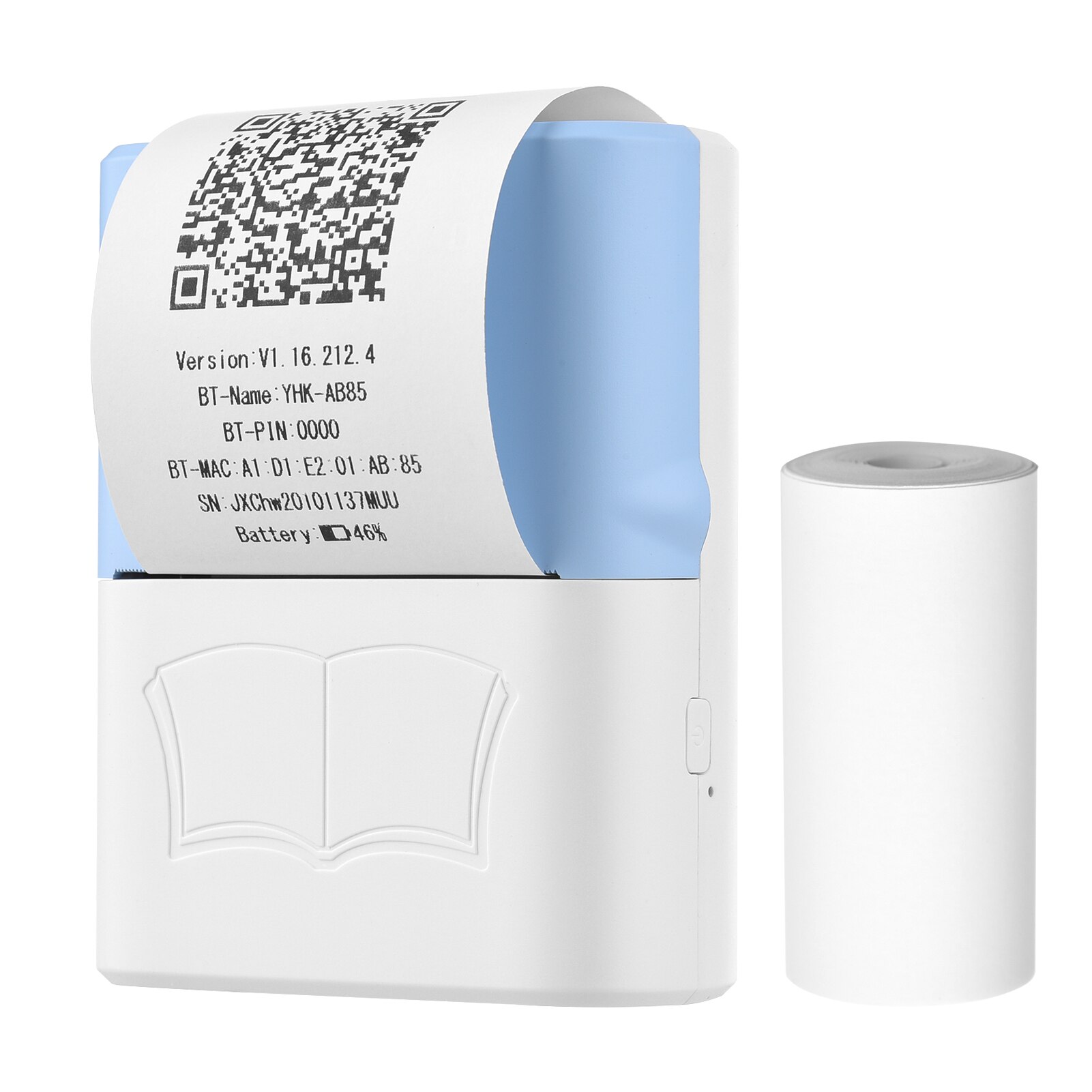 Portable Wireless BT Thermal Photo Printer X3 Mini Pocket Printer Picture Memo Notes Lists Journal Receipt Paper Printer Sticker