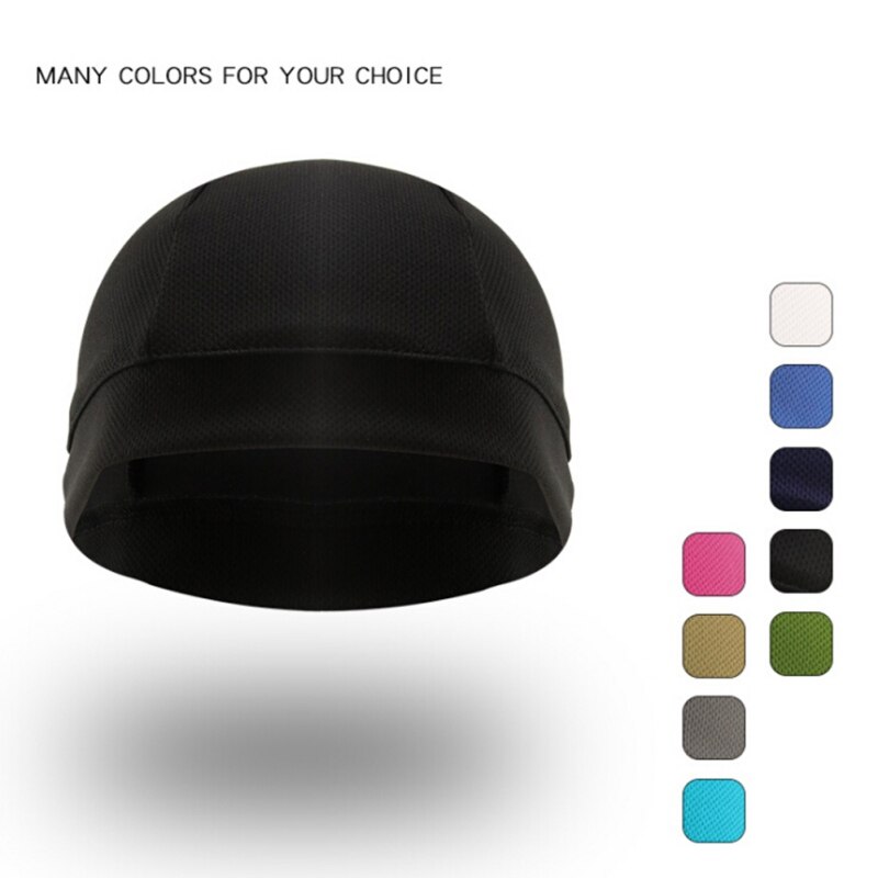 Quick Dry Helmet Cycling Cap Anti-UV Anti-Sweat Sports Hat Motorcycle Bike Riding Cycling Hat Unisex Inner Cap ZJ