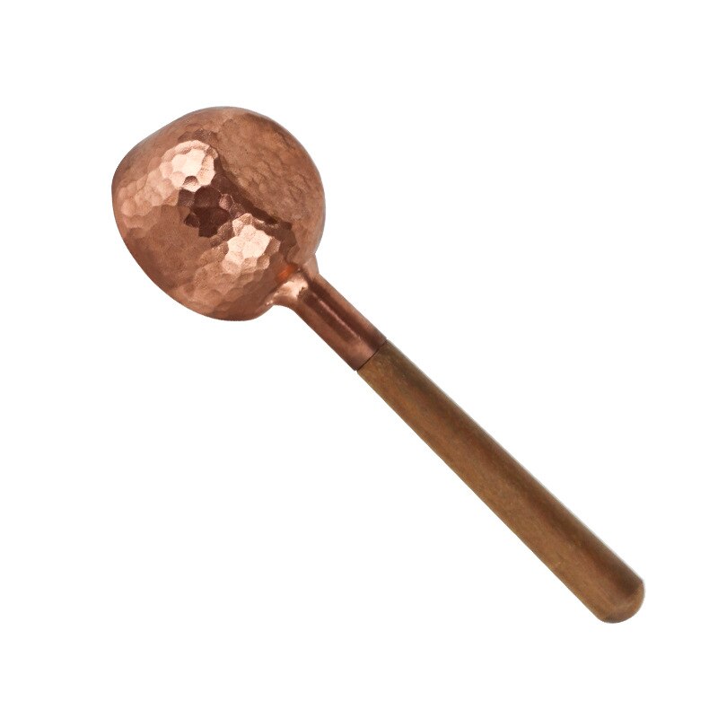 Wooden measuring spoon set kitchen measuring spoon tea coffee spoon sugar spice measuring spoon copper coffee spoon