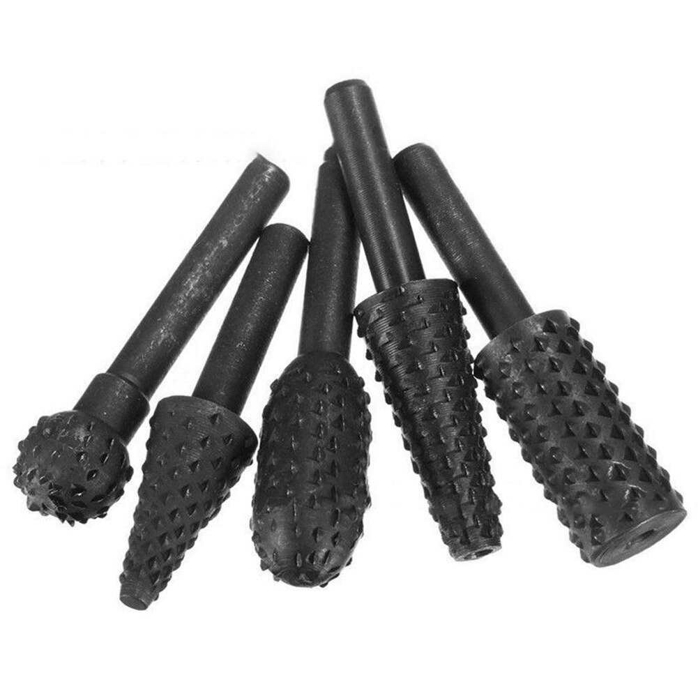 High Speed Steel Durable Milling Drill Bits Set For Woodworking Cutter Carving Hole DIY Tool Accessories Home Rotating File