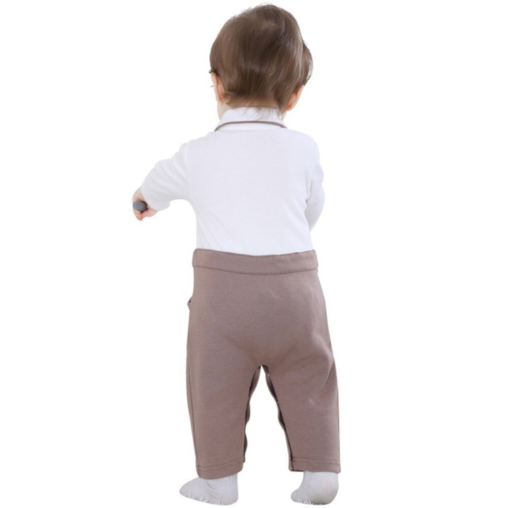 Bebé niño Caballero Romper Chaleco de esmoquin mono conjunto Formal