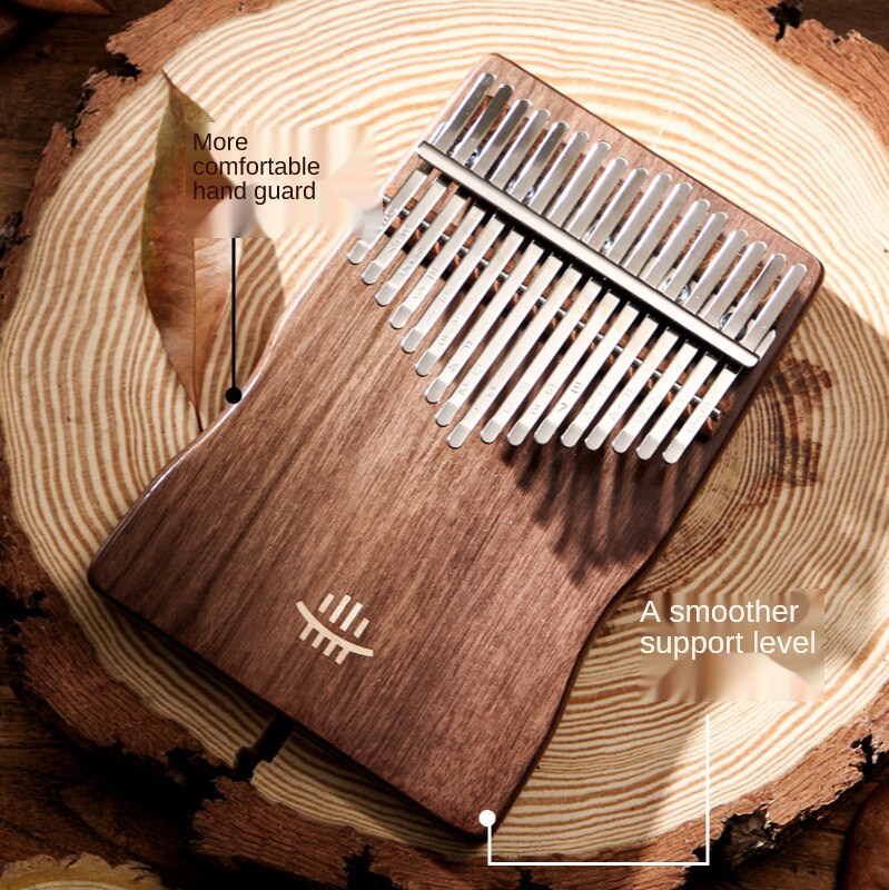 B Plate High-end Thumb Piano Kalimba Beginner 17-tone Keyboard Piano Plate Kalimba Portable Musical Instrument