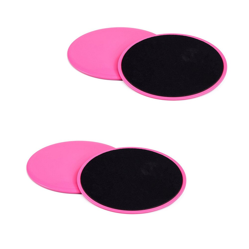 Yoga slide glijdende fitness schijf cirkel training slider bodybuilding oefening glijplaten sportvormgevingstools 2 stuks /4 stuks: Grijs