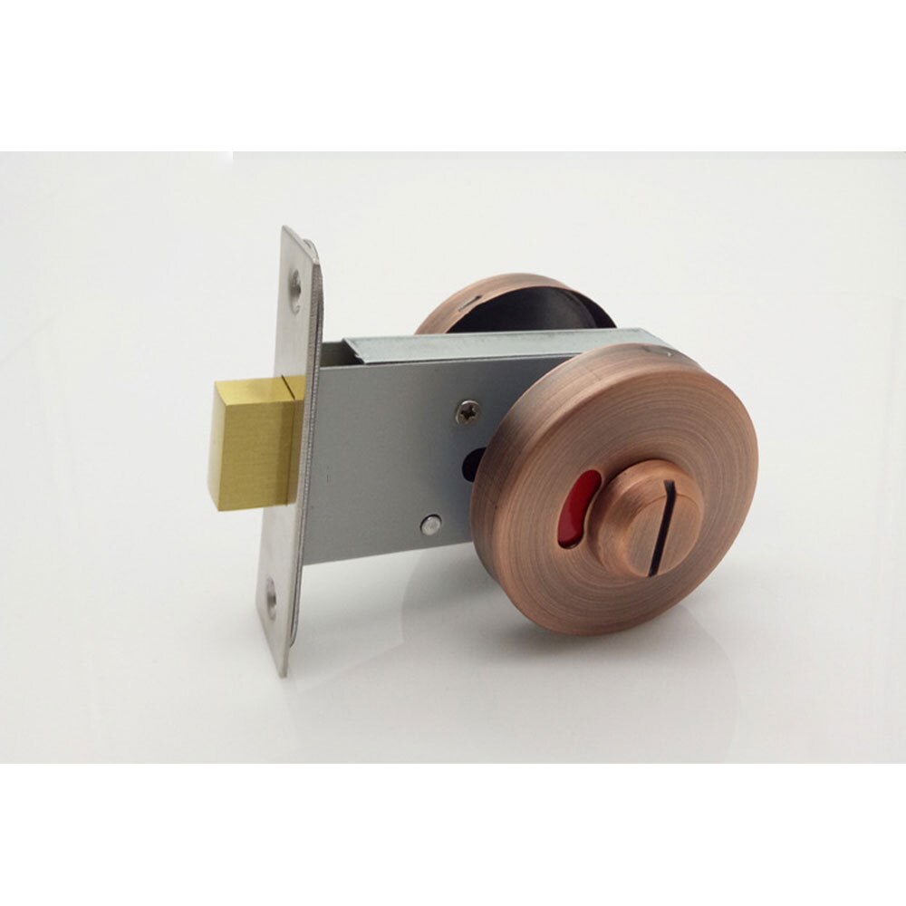 Indicator Bathroom Toilet Digital Door Lock Pick Set Handle Lock Door Latch WC Toilet Door handle Lock Bathroom Pull Knot Lock