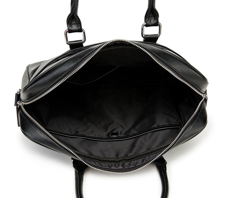 Merk heren aktetas leren handtas kantoortassen voor heren zakelijke schoudertassen crossbody 14 inch laptoptas