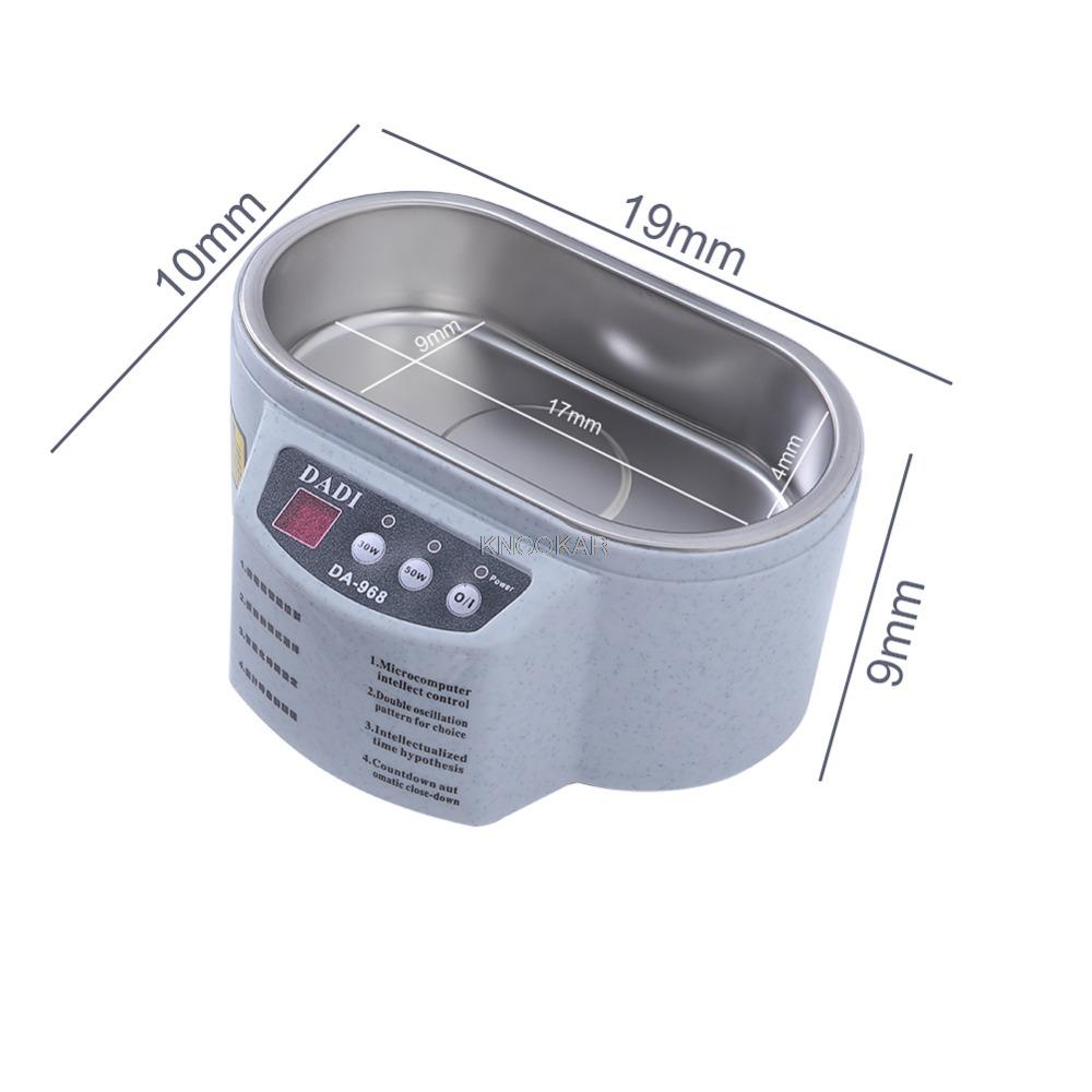 Smart Ultrasone Reiniger Rvs Ultrasound Wave Wassen Voor Sieraden Glazen Ultrasound Bad Machine
