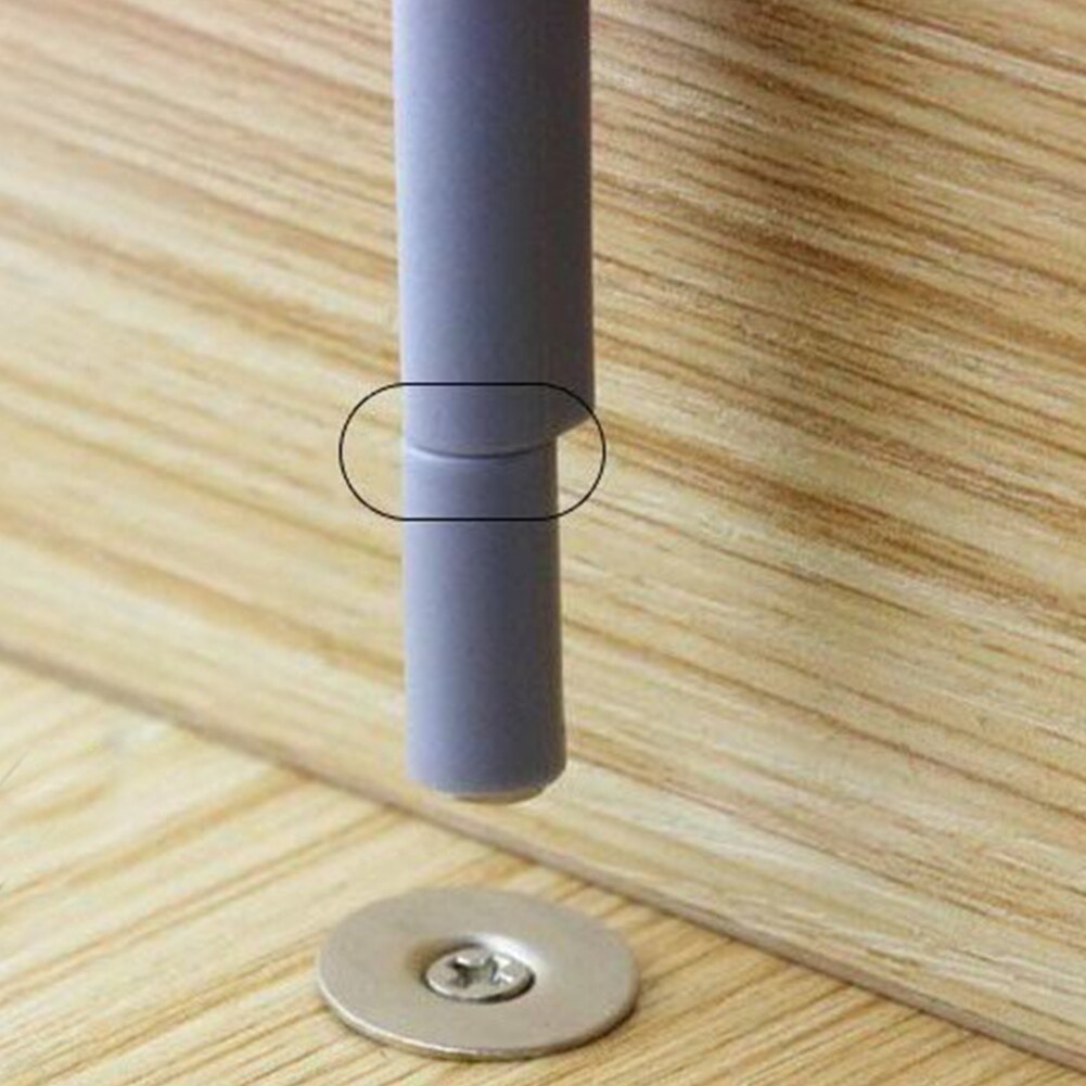 Mobilier en plastique, équipement de tampon, Double fermeture magnétique, poussée à l&#39;ouverture de la porte, matériel d&#39;armoire à rebond, arrêts stables réglables