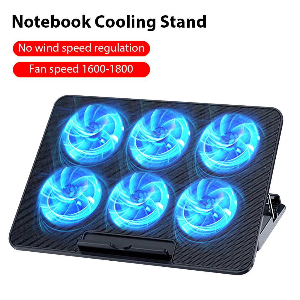 Laptop-Ständer, 2 USB-Anschlüsse für Notebook, Computer, PC, Tablet, Kühler, Halterung, 45,7 cm, Kühlpad, verstellbares MacBook-Zubehör: Gold