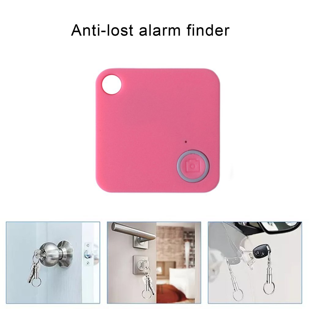 Square Anti Lost Device Intelligent Mobile Phone Wallet Key Prevent Loss Two Way Anti Loss Alarm Finder: 3