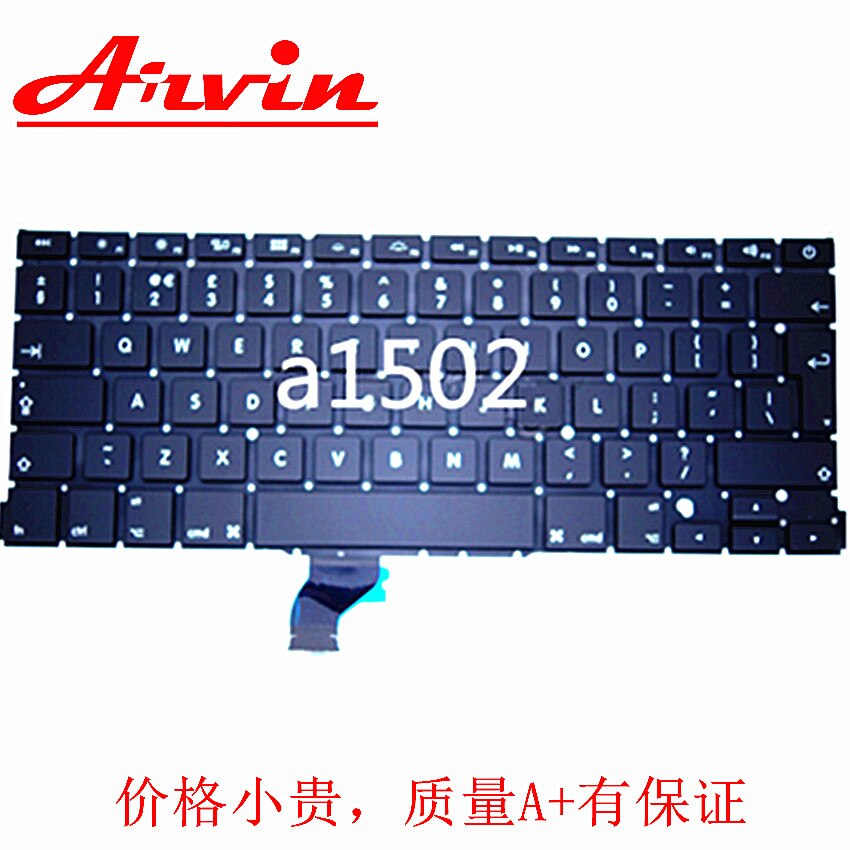 A1502 Toetsenbord Voor Macbook Pro Retina 13 "A1502 Keyboard Us Uk Ru Sp Ar Standaard