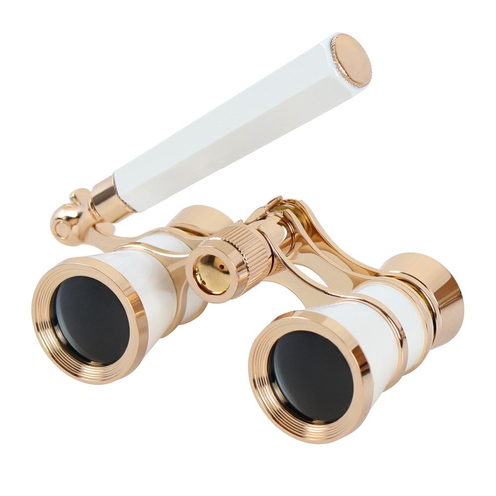 3X25 Oper Fernglas Beschichtet Objektiv Teleskop Oper Gläser Beschichtet Theater Glas Dame Glas Griff Telescopio Frauen Mädchen