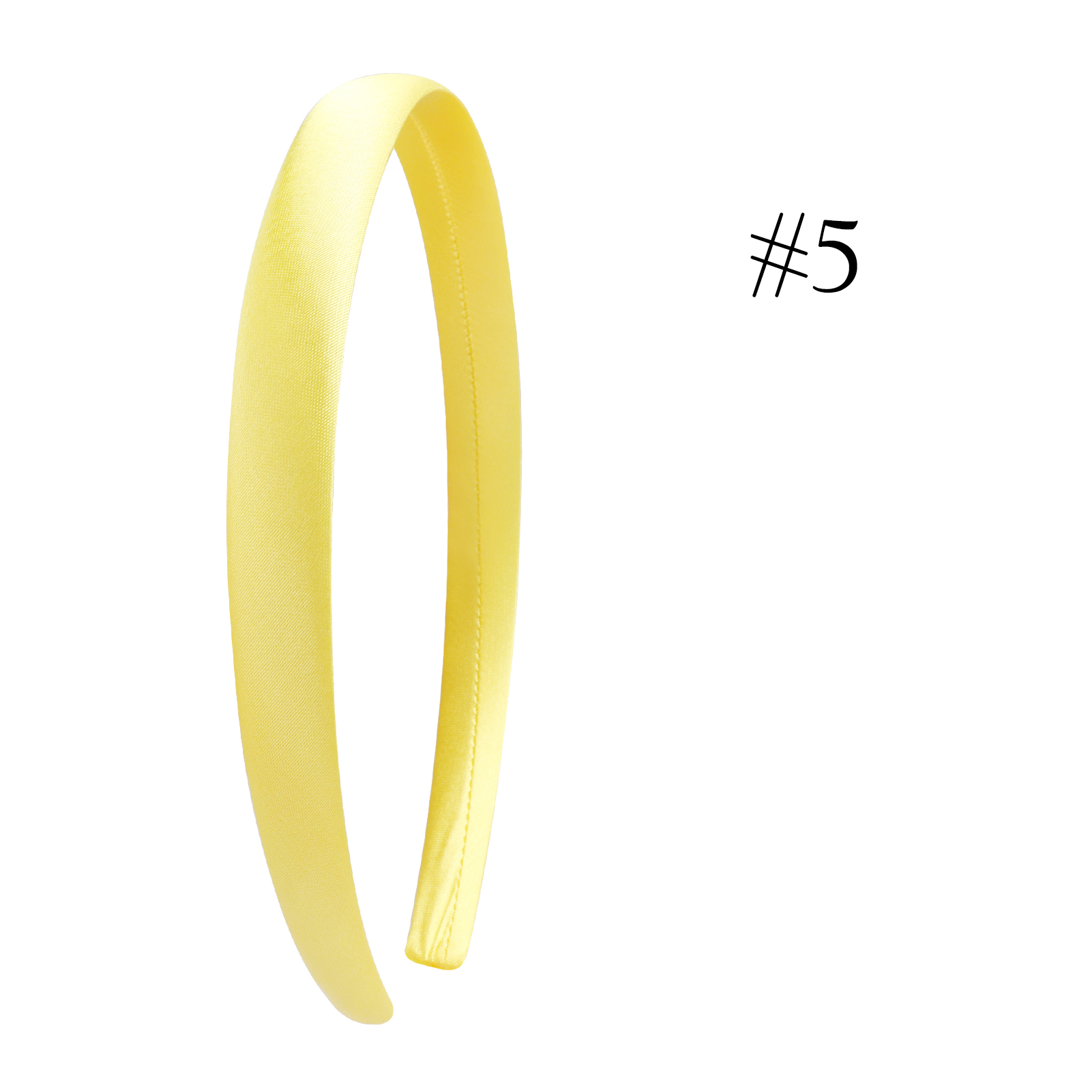 34 Stuks 0.6Inch Breed Satijn Bedekte Meisjes Hoofdbanden Diy Ambachtelijke Lint Hoofdbanden Voor Meisjes Vrouwen Regenboog Haaraccessoires