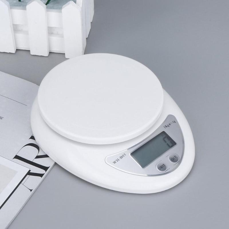 1Kg/0,1g Mini Elektronische Waage Küche Backen Sauerei Waage Bewegliche Digital Skala LED Waagen