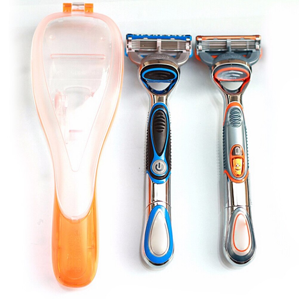 Travel Portable Men's Razor Blades Holder Box Shaver Holder Box Case