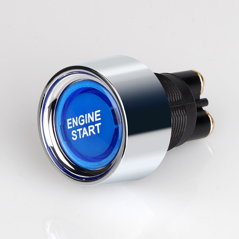 Botón de arranque único para coche, 12V, botón de arranque de motor, interruptor de encendido, sistema de arranque de entrada sin llave: OBXB-B