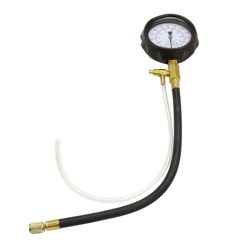 Testeur De Pression D'Injecteur Carburant - Kit Complet Avec Manomètre 0-140PSI & Adaptateurs Universels